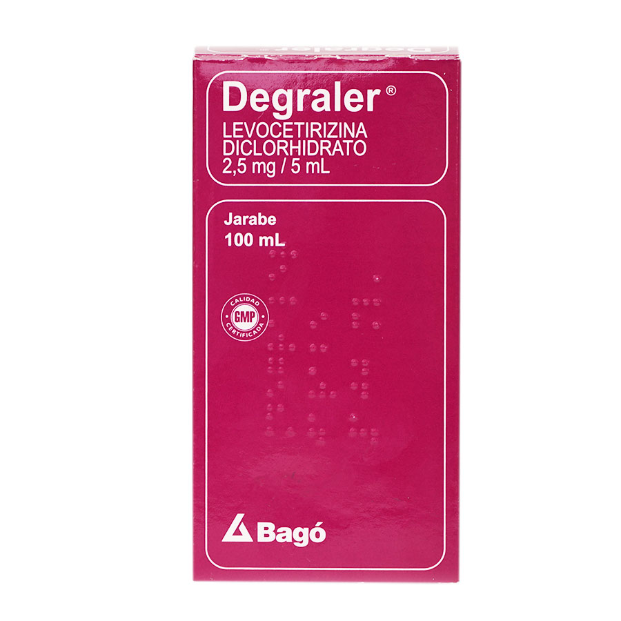 Imagen de Degraler 2.5 mg jarabe 100 ml