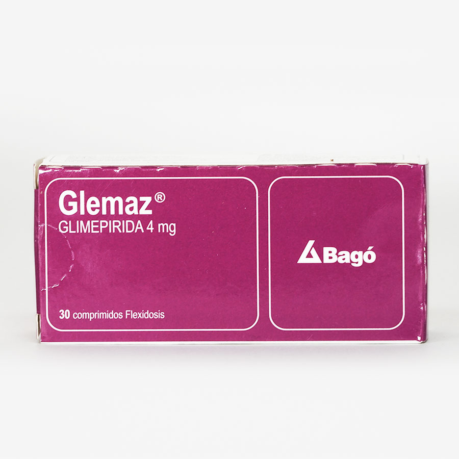 Imagen de  GLEMAZ 4 mg x 30 Comprimidos