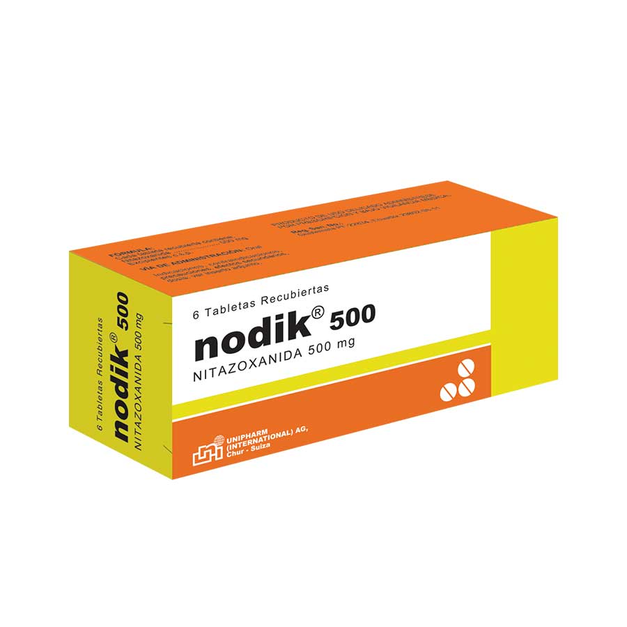Imagen para  NODIK 500 mg UNIPHARM x 6 Tableta                                                                                               de Pharmacys