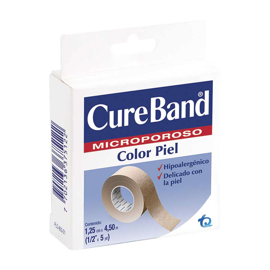 Imagen de  Esparadrapo CUREBAND Color Piel 51192 1/2