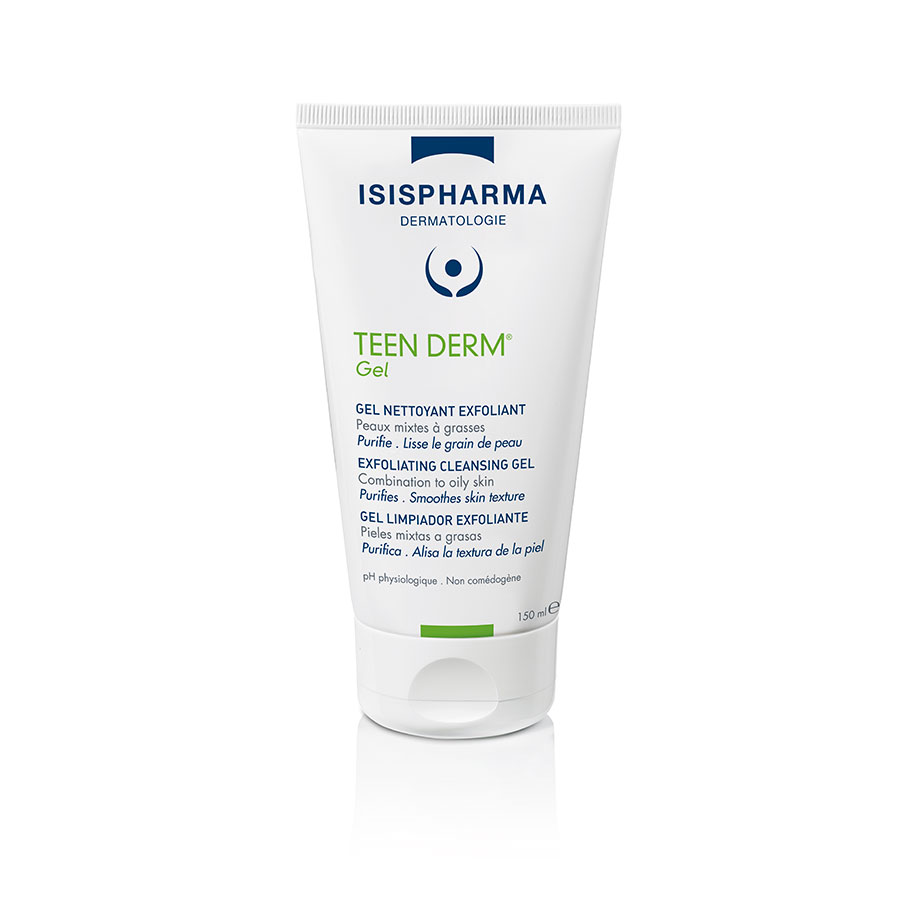 Imagen de Gel exfoliante isispharma teen derm pure 150 ml