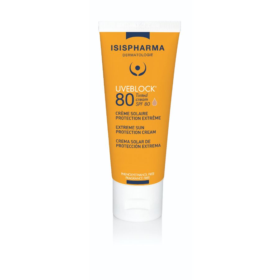 Imagen de  Bloqueador ISIS PHARMA Crema Tinte SPF 80 51620 40 ml