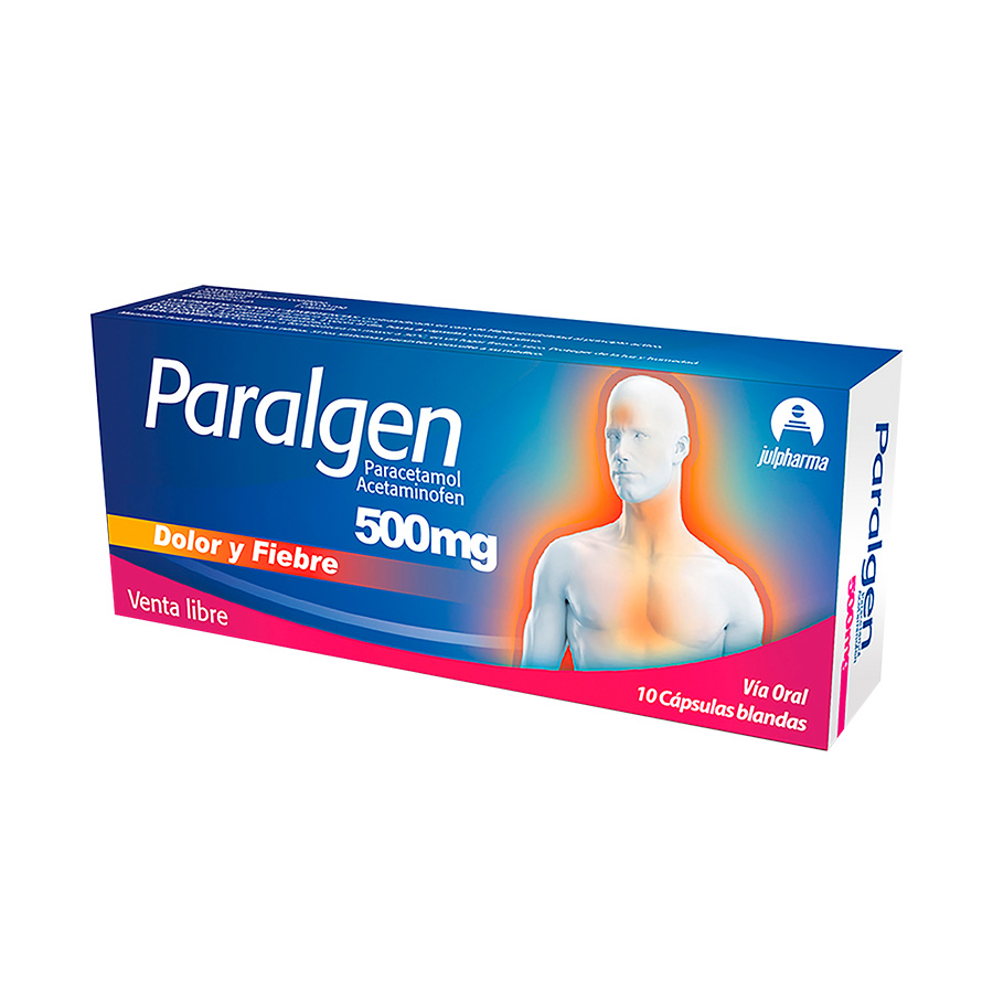 Imagen de Paralgen 500 mg cápsulas blandas x 30