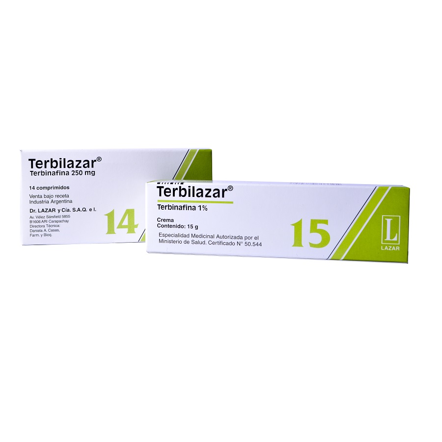 Imagen para  TERBILAZAR 250 mg x 14 Tableta                                                                                                  de Pharmacys