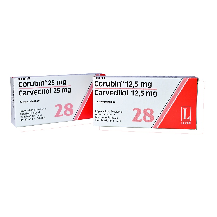 Imagen para  CORUBIN 12,5 mg x 28 Comprimidos                                                                                                de Pharmacys