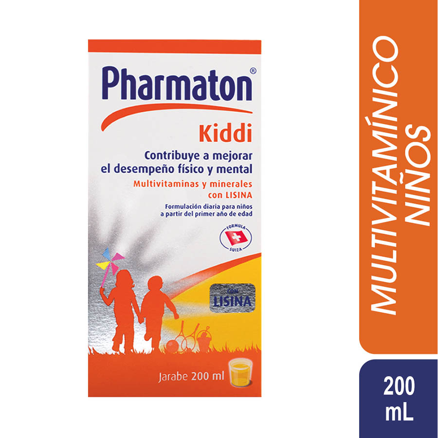 Imagen de Pharmaton kiddi jarabe 200 ml