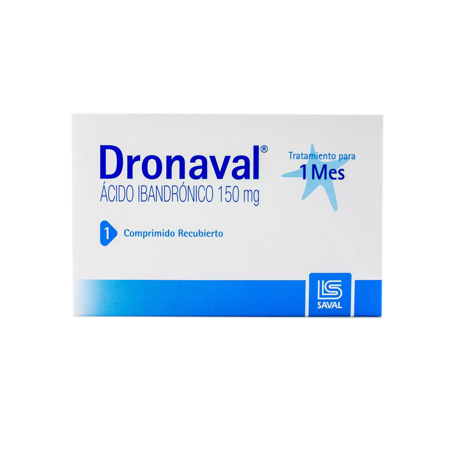 Imagen de Dronaval 150mg Ecuaquimica Saval Comprimidos