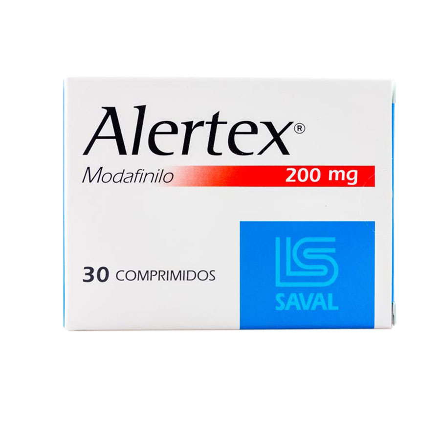 Imagen de  ALERTEX 200 mg ECUAQUIMICA x 30 Comprimidos