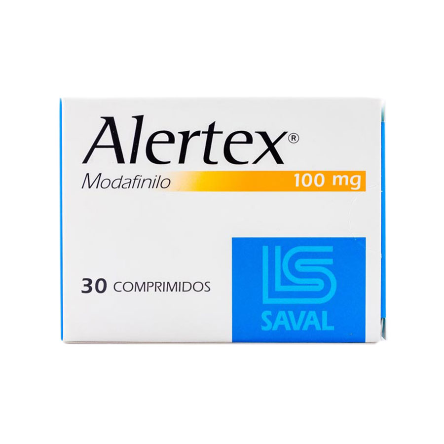 Imagen de  ALERTEX 100 mg ECUAQUIMICA x 30 Comprimidos
