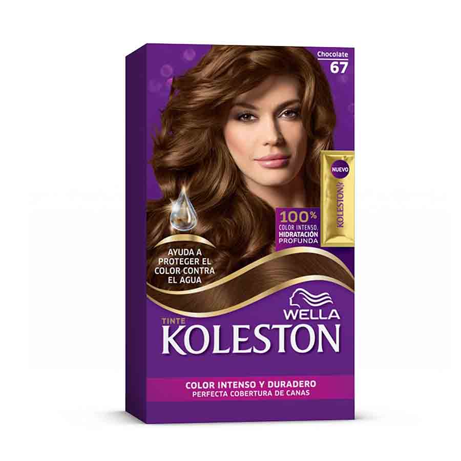 Imagen de Tinte koleston kit 67 chocolate 120 ml