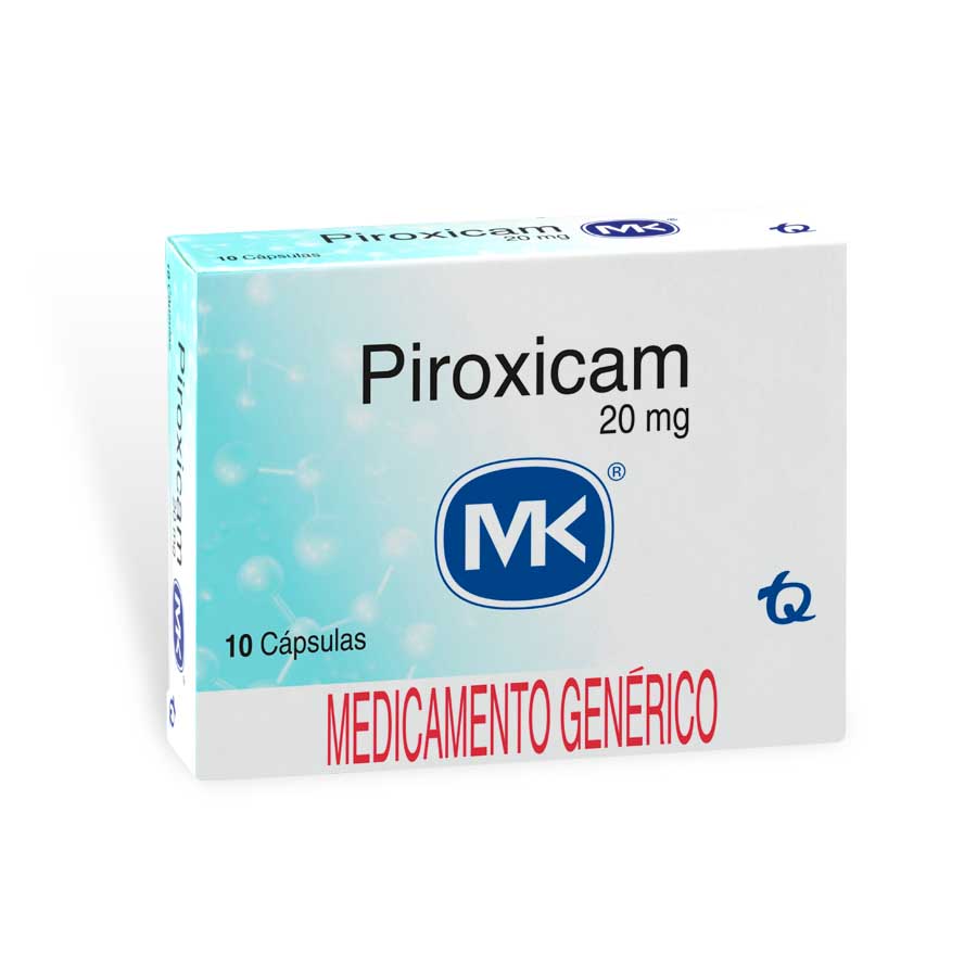 Imagen para  PIROXICAM 20 mg TECNOQUIMICAS x 10 Cápsulas                                                                                    de Pharmacys