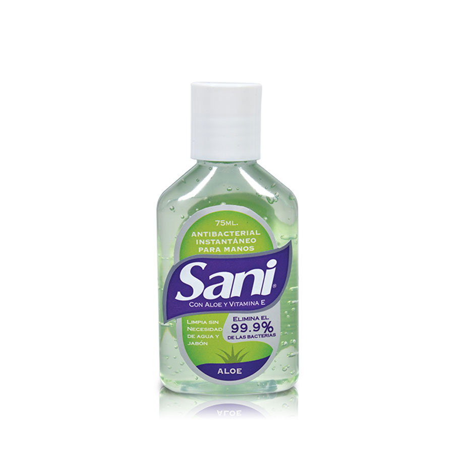 Imagen de Desinfectante de manos sani gel 75 ml