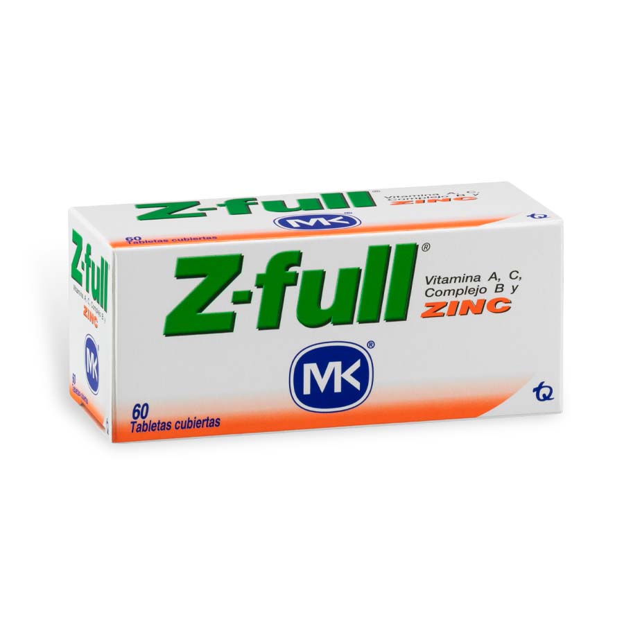 Imagen para  Z-FULL TECNOQUIMICAS x 60 Tableta                                                                                               de Pharmacys