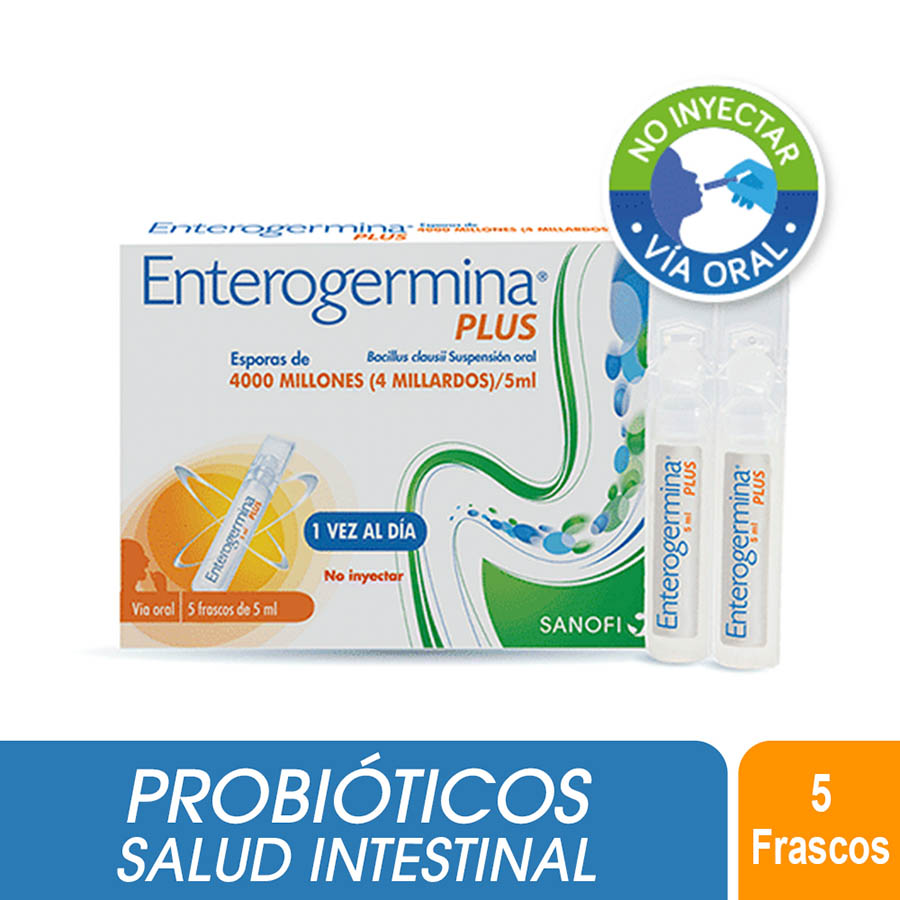 Imagen de Probiótico enterogermina 4 m ampolla bebible x 5