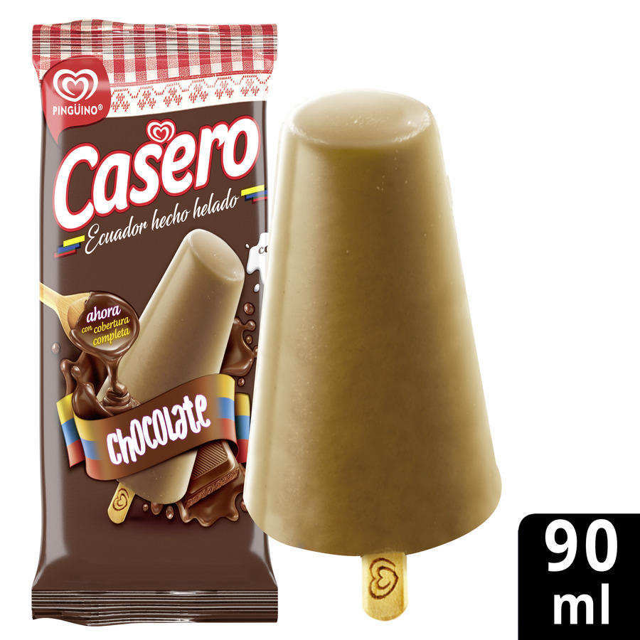 Imagen de Helado pingüino casero chocolate