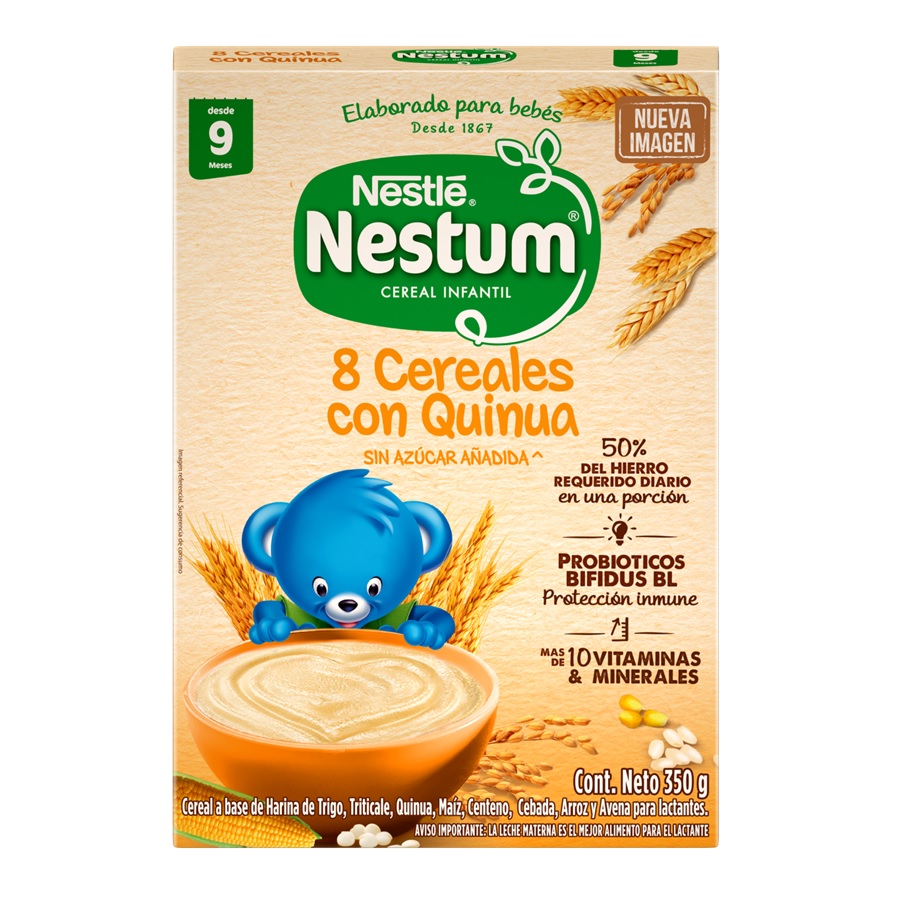 Imagen de Cereal nestum trigo y quinoa quinua 350 g