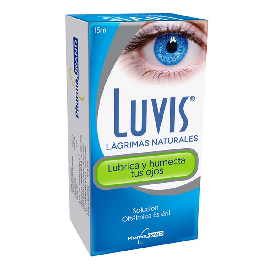 Imagen de Lubricante oftálmico luvis en gotas 15 ml