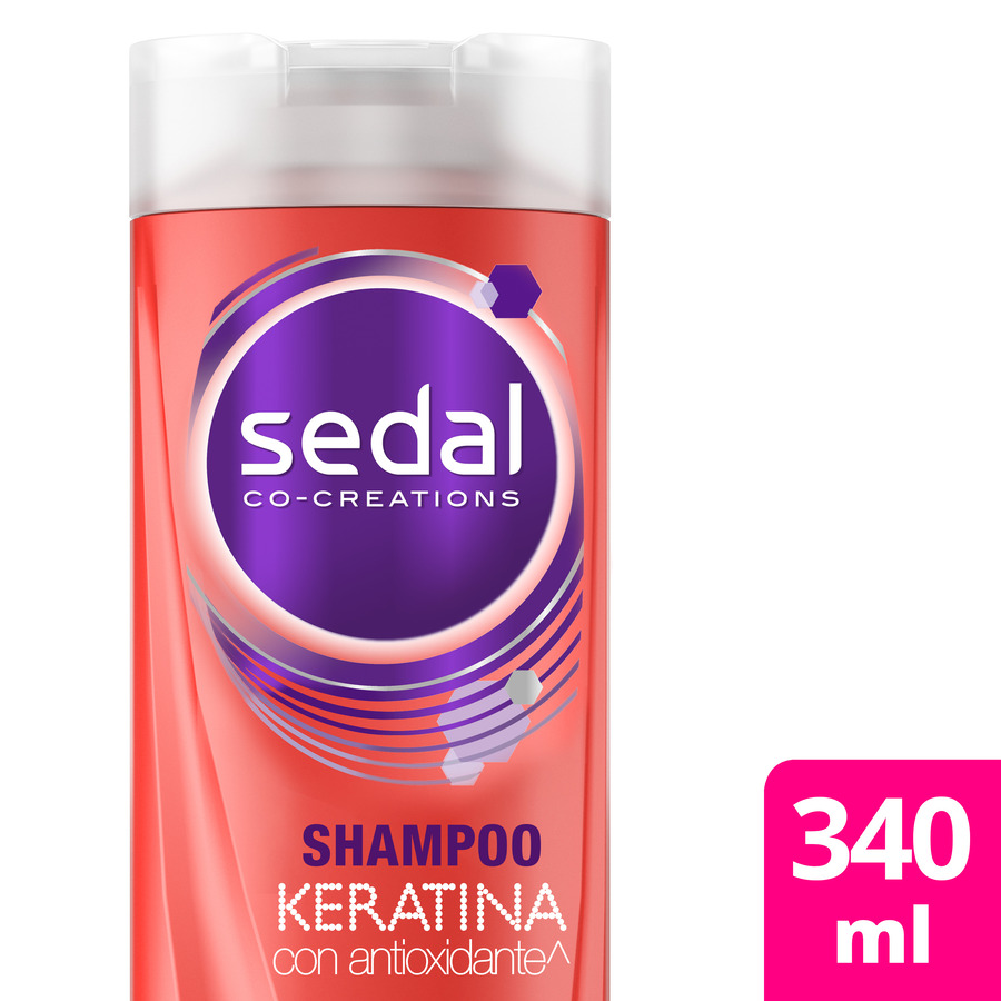 Imagen de Sedal Keratina Con Antioxidante Shampoo 340 ml