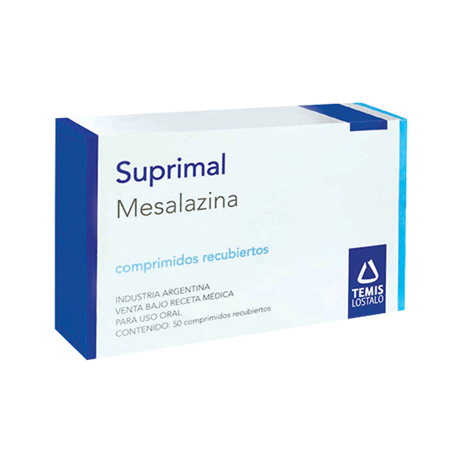 Imagen de  SUPRIMAL 500 mg EUROSTAGA x 50 Comprimido Recubierto