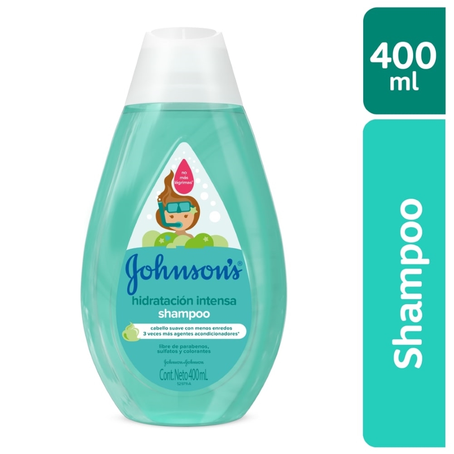 Imagen de  Shampoo JOHNSON&JOHNSON Baby Hidratación Intensa 54951 400 ml