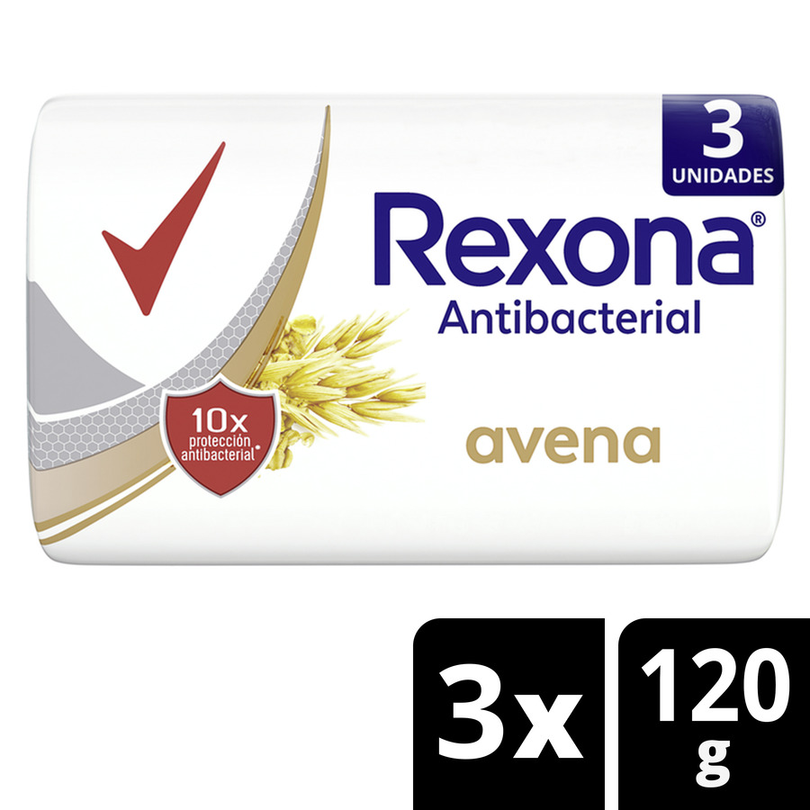 Imagen de Rexona rexona antibacterial jabon 120 gr