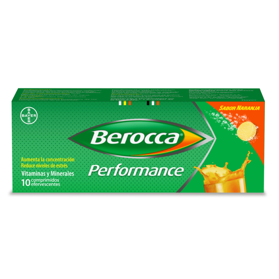 Imagen de  BEROCCA x 10 comprimidos efervescentes