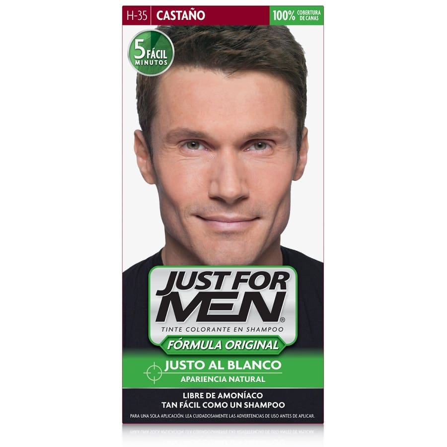 Imagen de Tinte just for men castaño #35 28 g