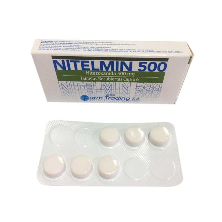 Imagen de  NITELMIN 500 mg FARMTRADING x 6 Tableta