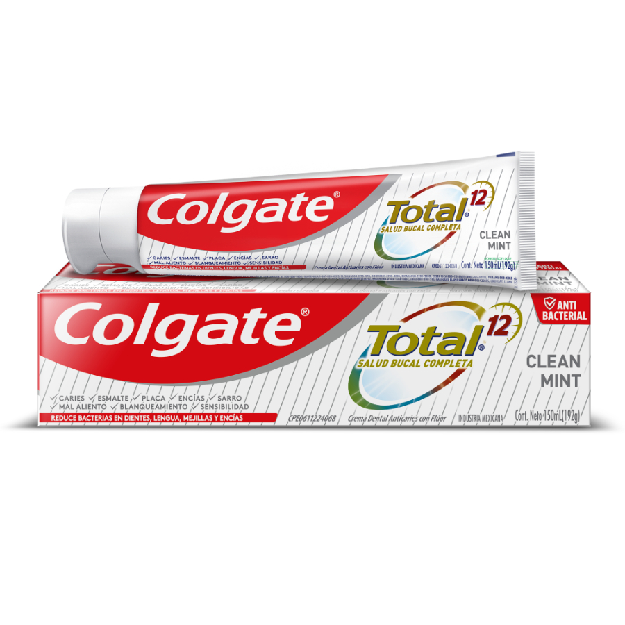 Imagen de Crema dental colgate total clean mint 150 ml