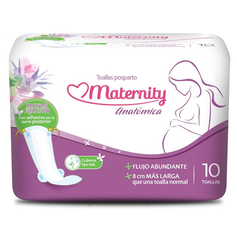 Imagen de Toalla Sanitaria Maternity 10 Unidades