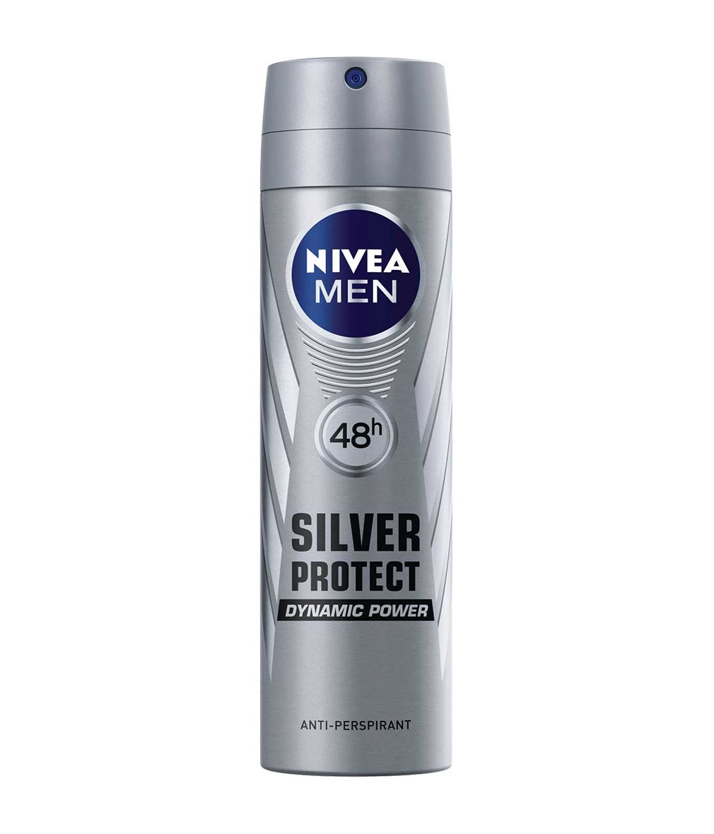 Imagen de  Desodorante NIVEA Men Silver Protect Aerosol 55838 150 ml
