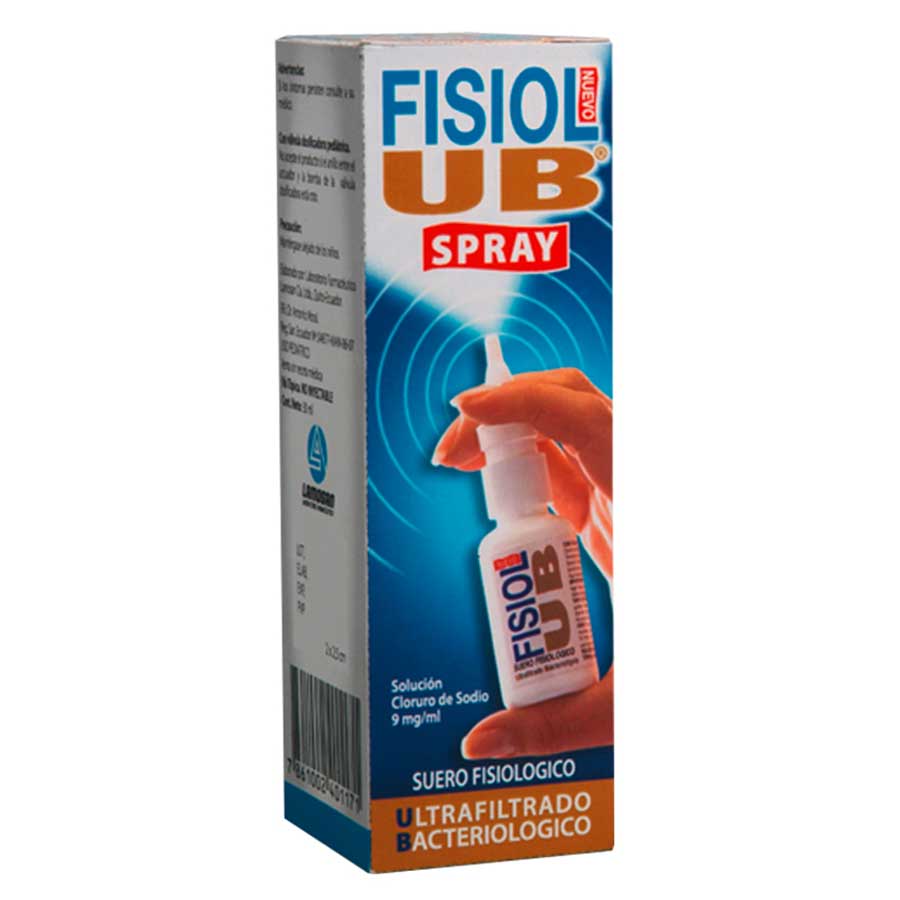 Suero Fisiológico Spray - 40ml - Fisiol Ub - Catu Supermercado