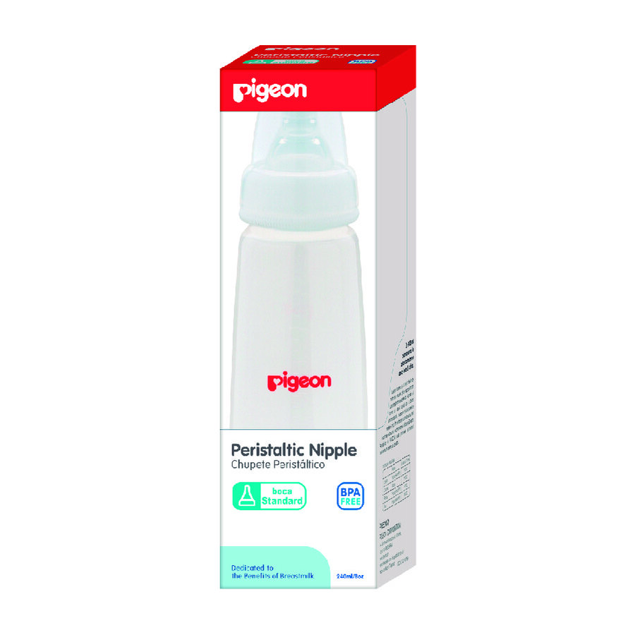 Imagen de Biberón pigeon bpa free 8 oz