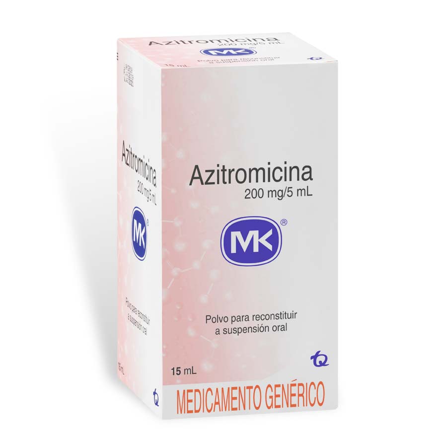 Imagen de Azitromicina 200mg/5ml tecnoquimicas - genericos suspensión