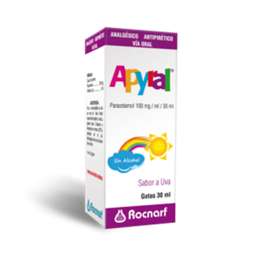 Imagen de  APYRAL 100mg / 1ml ROCNARF en Gotas