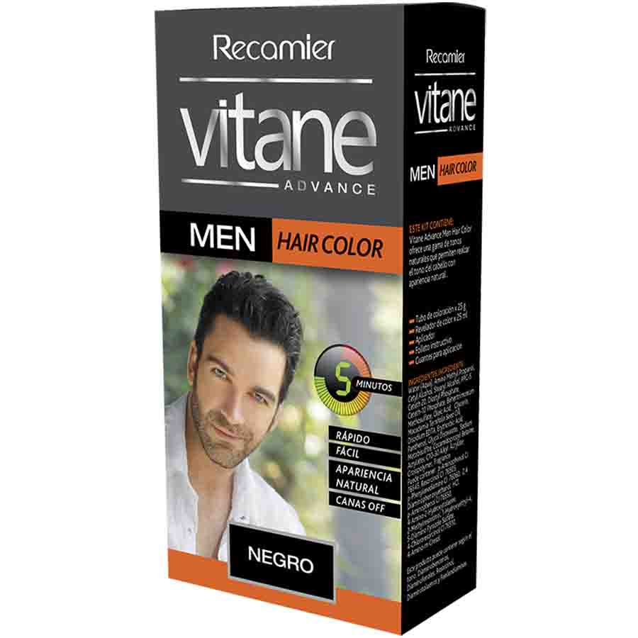 Imagen de Tinte vitane men hair color negro 50 g