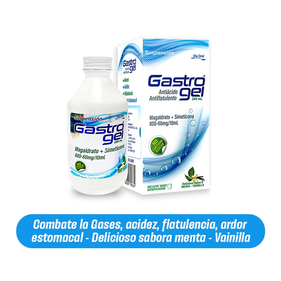 Imagen de Gastrogel susx800mgx200ml