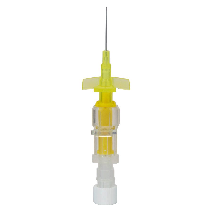 Imagen de Catéter healvan #24 g con aleta sin válvula x 10