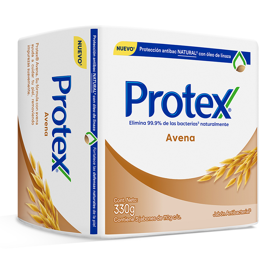 Imagen de Jabón protex avena 3 unidades