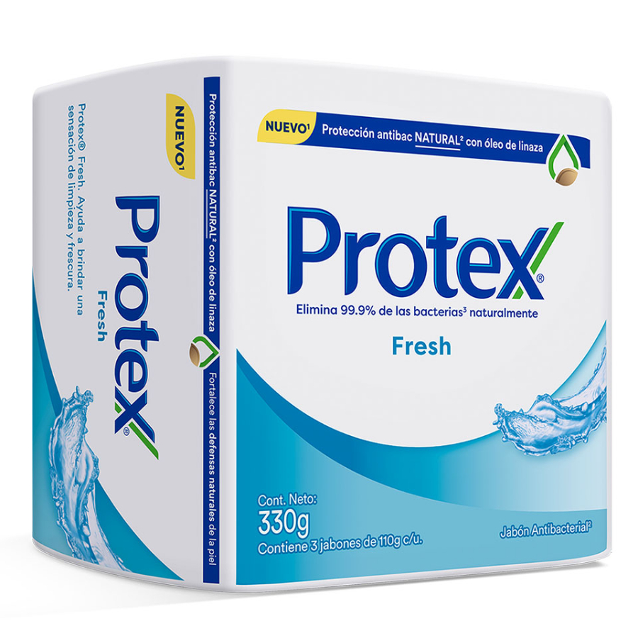 Imagen de Jabón protex fresh 3 unidades