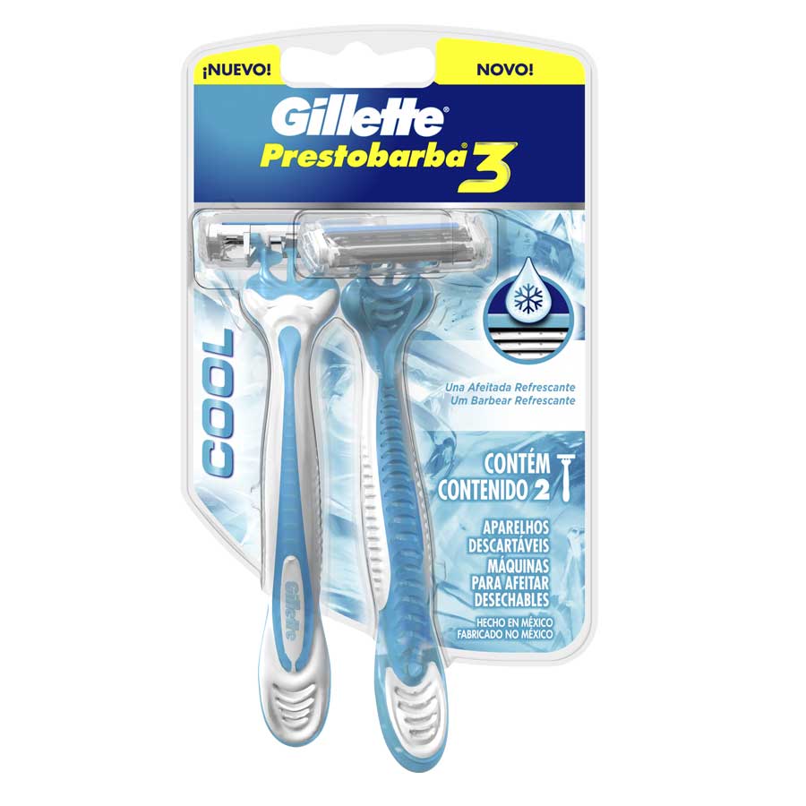 Imagen de  Afeitadora Desechable GILLETTE 3 Cool 58530 2 unidades