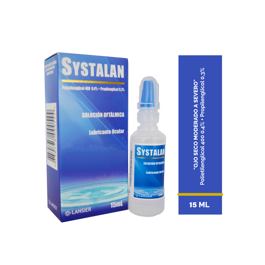 Imagen de Systalan 4/3mg leterago - lansier solución oftálmica