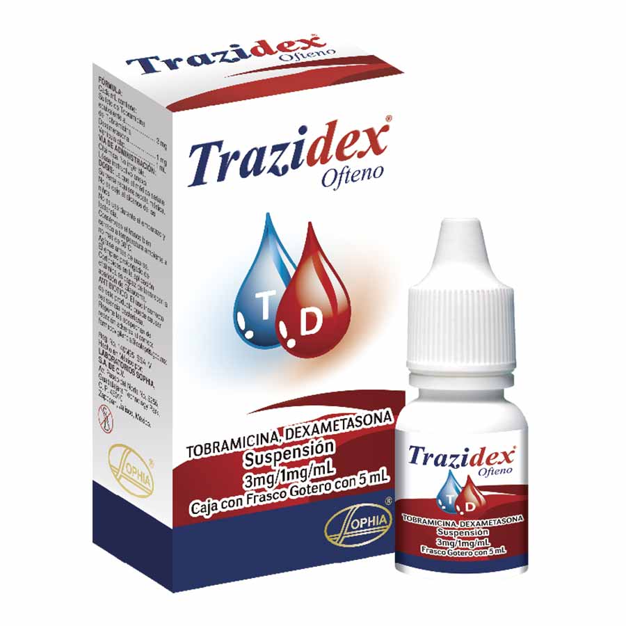 Imagen de Trazidex 3/1mg sophia solución oftálmica
