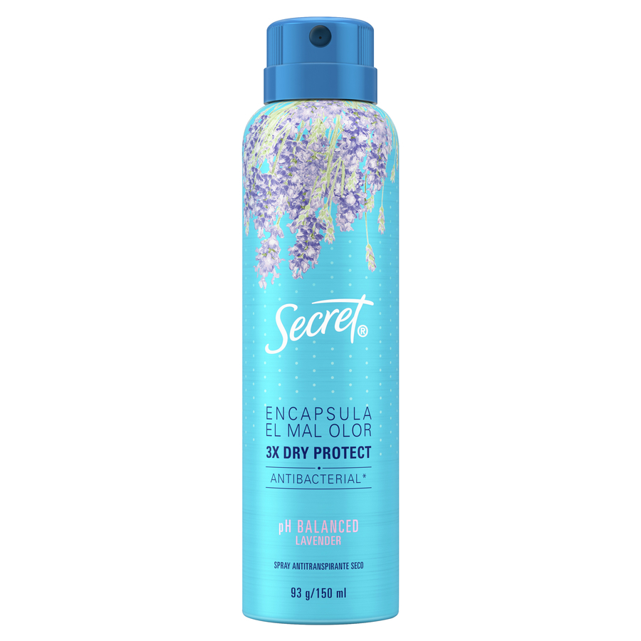 Imagen de Desodorante secret ph balanceado aerosol 150ml