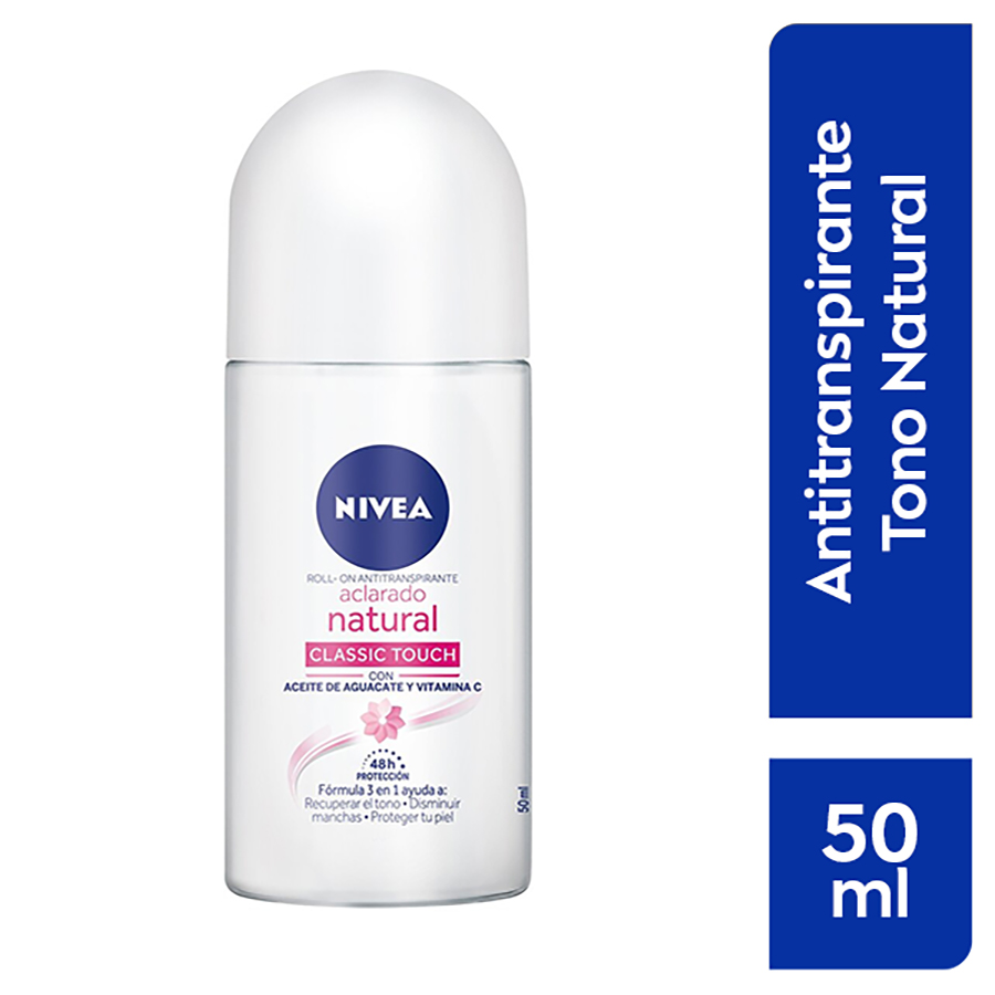 Imagen de  NIVEA DESOD NIVEA ROLL ACLARAD-NATx50ML 63139