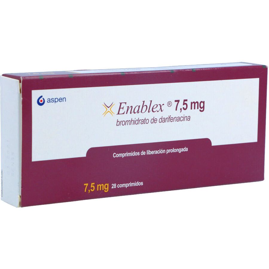 Imagen de  ENABLEX 7.5 mg x 28 Comprimidos