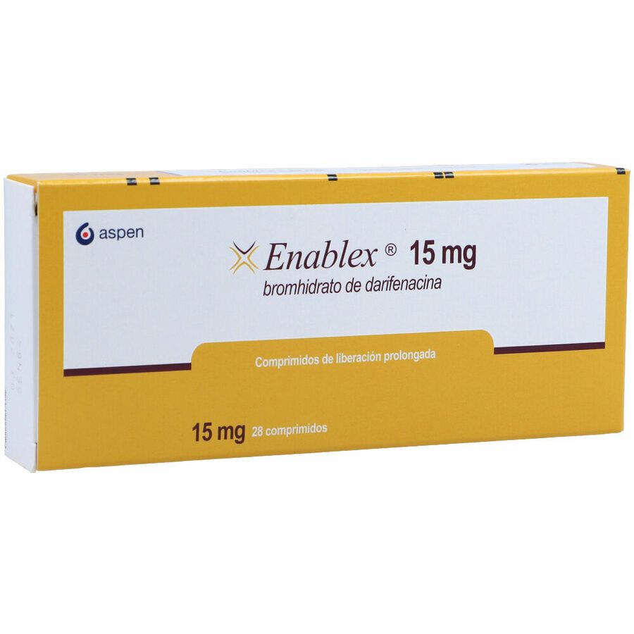 Imagen de Enablex 15mg aspen farma comprimidos