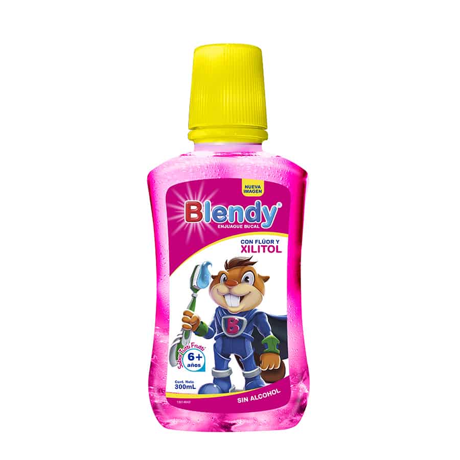 Imagen de Enjuague bucal blendy niños frutas 300 ml