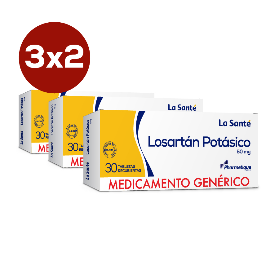 Imagen de  LOSARTAN 50 mg Tableta