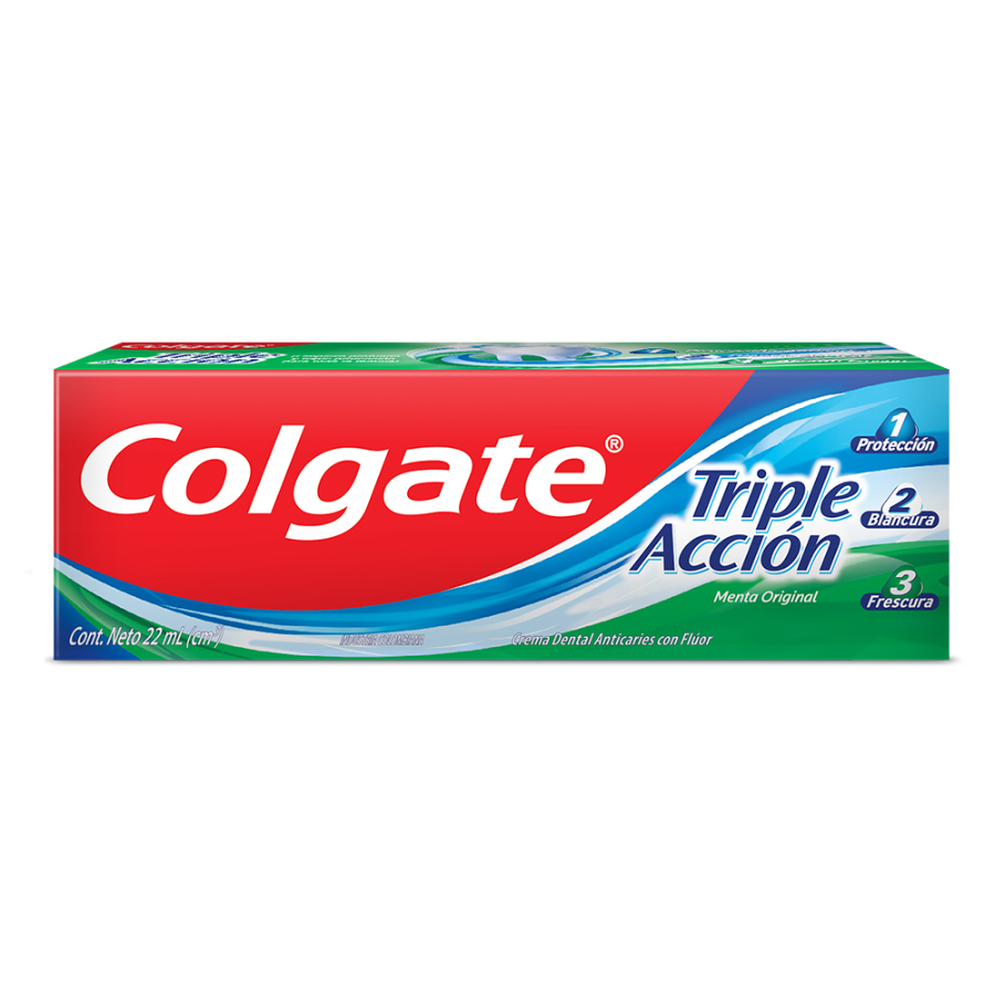 Imagen de Crema dental colgate triple acción 22 ml